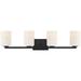 Access Lighting - Sienna - 4 Light Bath Vanity-7.5 Inches Tall and 30 Inches