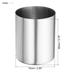 Pencil Holder Pen Holder Stainless Steel Pencil Holders Cup, 2pcs - Silver, Golden