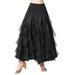 Womens Large Swing Half Skirt Lace Dance Skirt Ballroom Practice Skirt Performance Skirt Skirt Patterns for Sewing Women Skirt Shorts Pleated Mini Skirt Tennis Skirt for Women Denim Skirt