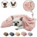 Super Soft Dog Blanket for Bed Couch Sofa Car Crate Fluffy Fleece Pet Bed Cover Mat for Kid Children Washable Calming Plush Long Faux Fur Furniture Protector for Small Medium Large Dog Cat