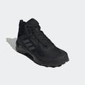 Wanderschuh ADIDAS TERREX "AX4 MID GORE-TEX", Gr. 47, schwarz (core schwarz, carbon, grau four), Synthetik, Textil, sportlich, Schuhe, wasserdicht