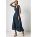 Anthropologie Dresses | Anthropologie Mes Demoiselles Eyelet Maxi Dress | Color: Blue | Size: 2