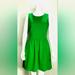 J. Crew Dresses | J. Crew Gorgeous Deep Green Dress Euc Size Xxsp | Color: Green | Size: Xxsp