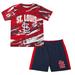 Infant Red/Navy St. Louis Cardinals Stealing Homebase 2.0 T-Shirt & Shorts Set