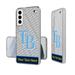 Tampa Bay Rays Endzone Design Galaxy Clear Phone Case