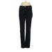 LC Lauren Conrad Jeans - Low Rise Straight Leg Boyfriend: Gray Bottoms - Women's Size 4 - Black Wash