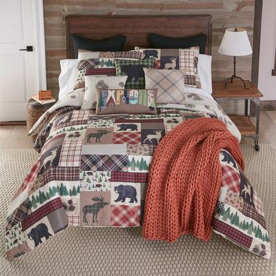 Your Lifestyle Wilderness Pine, King 3PC Comforter Set - American Heritage Textiles Y20341