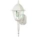 Briton; 1 Light; 18 in.; Wall Lantern with Clear Seed Glass