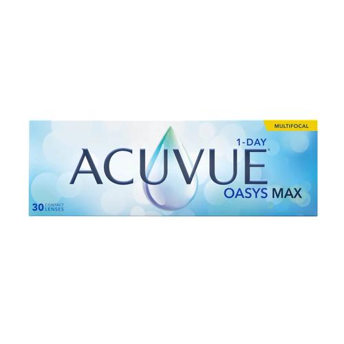 Johnson & Johnson Acuvue Oasys Max 1-Day MULTI (30er Packung) Tageslinsen (-8.5 dpt, Addition Medium (1,50 - 1,75) & BC 8.4) mit UV-Schutz