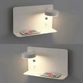 Minkurow - Lampada Da Parete a Led Orientabile 12w Con Ricarica Usb Applique Da Parete 3