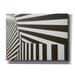 Epic Graffiti Runover Zebra by Epic Portfolio Canvas Wall Art 16 x12