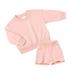 Leesechin Toddler Tops Long Sleeve Clearance Girls Boys Fall Winter Long Sleeve Round-Neck Blouses And Casual Shorts Baby Sport Suit