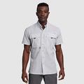 Eddie Bauer Men's UPF Guide 2.0 Short-Sleeve Shirt - Light Gray - Size XL