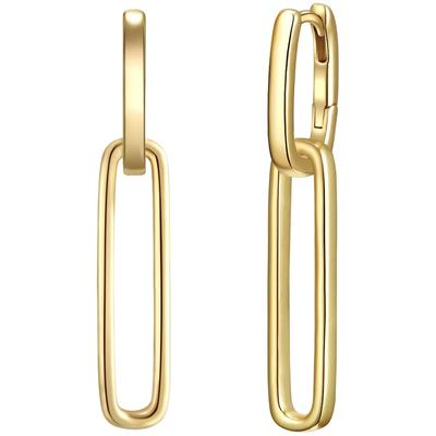 Glanzstücke München Creolen Sterling Silber in Gelbgold 34,5 mm Damen Image