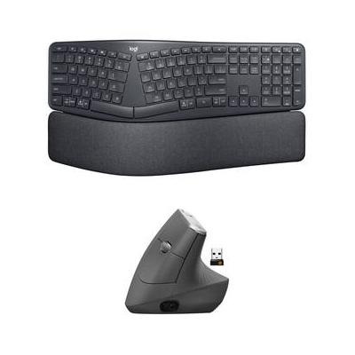 Logitech Wireless ERGO K860 Keyboard & MX Vertical...