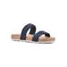 Women's Truly Sandals by Cliffs in Navy Smooth (Size 10 M)