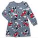 Disney Dresses | Disney Mickey And Minnie Mouse Dress | Color: Gray/Red | Size: Various