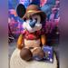 Disney Toys | Disney Mickey Mouse The Main Attraction Big Thunder Mountain Railroad Plush -New | Color: Brown/Red | Size: Osg