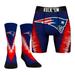 Men's Rock Em Socks New England Patriots V Tie-Dye Underwear and Crew Combo Pack