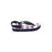 The Children's Place Sandals: Blue Stripes Shoes - Kids Boy's Size 4