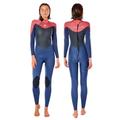 Rip Curl Womens Omega 5/3mm Back Zip Wetsuit - Slate Rose