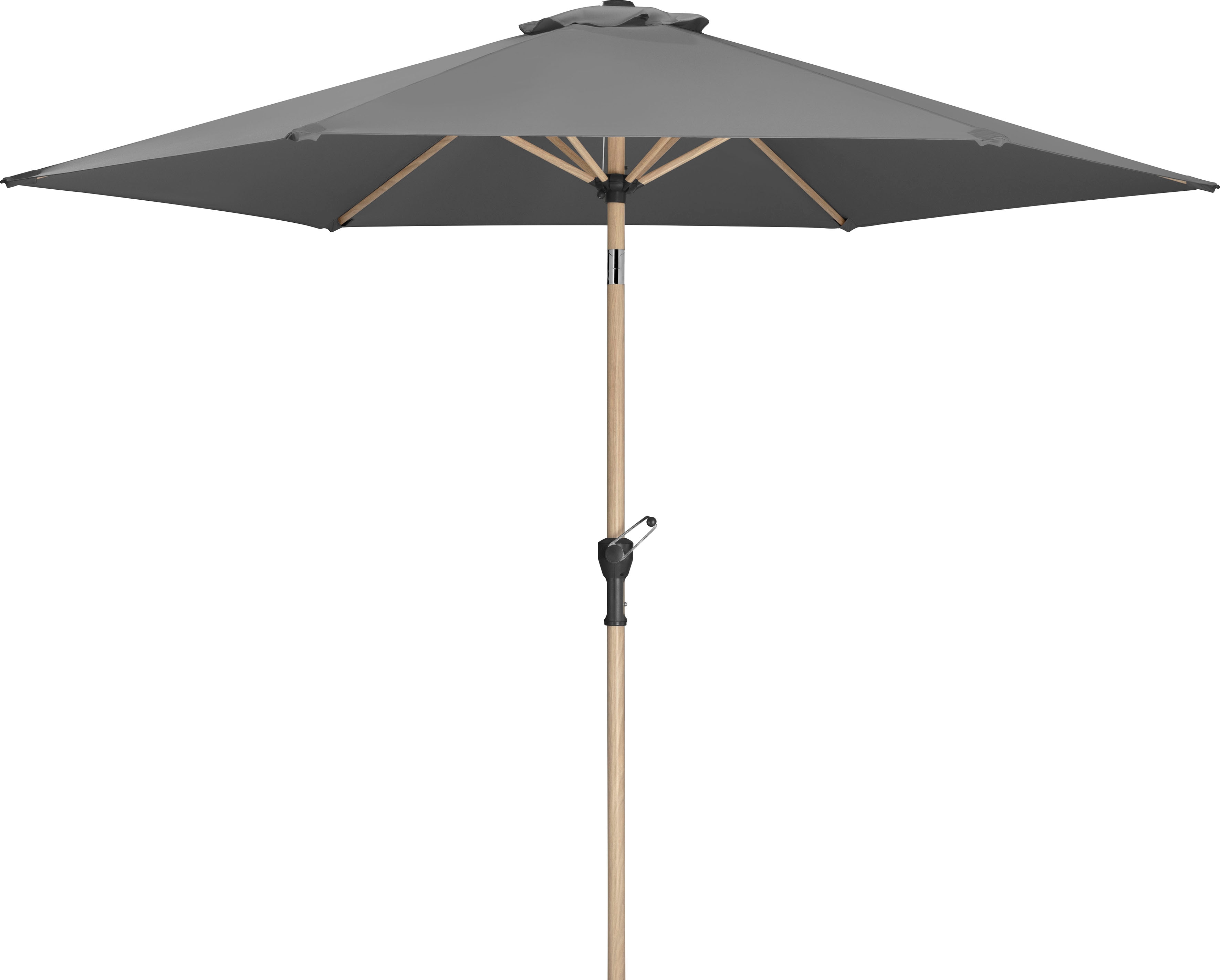 Marktschirm SCHNEIDER SCHIRME "Cordoba", grau (anthrazit), Bespannung: 100% Polyester, Standschirme