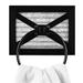 Autumn Alley Farmhouse Decor Towel Ring in Black | 9 H x 8 W x 2 D in | Wayfair TRG001BK