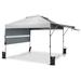 Costway 17.5 Ft. W x 10 Ft. D Metal Pop-Up Canopy Metal/Soft-top in White | 114 H x 211 W x 120 D in | Wayfair NP10844WH