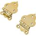 UNIQANTIQ HARDWARE SUPPLY Offset Hinges for Hoosier Type Cabinets in Yellow | 1.5 H x 2.25 W in | Wayfair UA-203-HPB