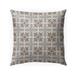 Bungalow Rose Euro Square Indoor/Outdoor Pillow Cover & Insert Eco-Fill/Polyester/Polyfill/Polyester | 16 H x 16 W x 4 D in | Wayfair