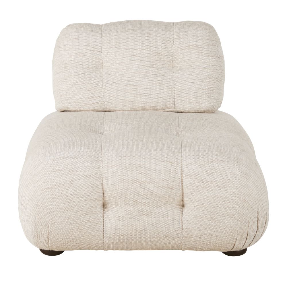 Chauffeuse 1/2 places coloris sable