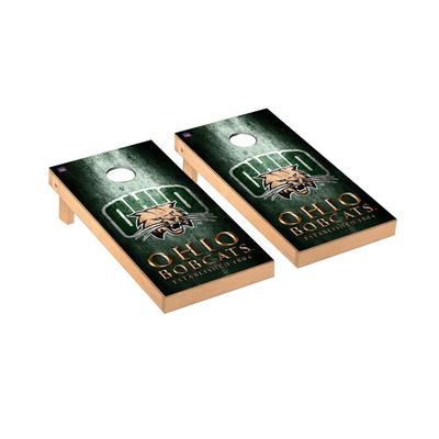 Ohio Bobcats Museum Cornhole Board Set