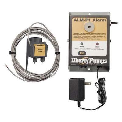 LIBERTY PUMPS ALM-P1 Level Alarm, Audio/Visual, 115VAC, 86dB