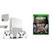 Microsoft 234-00051 Xbox One S White 1TB Gaming Console with 2 Controller Included with Call of Duty- WW2 BOLT AXTION Bundle Like New