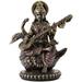 Top Collection Hindu Goddess of Music and Knowledge Saraswati Sitting on Swan Playing the Vina Statue Sculpture