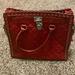 Michael Kors Bags | Dark Red/Silver Hardware Michael Kors Hamilton Bag | Color: Red | Size: Large