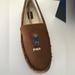 Polo By Ralph Lauren Shoes | Nib Ralph Lauren Polo Bear Suede Slipper | Color: Brown/Cream | Size: 9