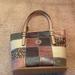 Giani Bernini Bags | Giani Bernini Patchwork Bag | Color: Brown/Cream | Size: Os