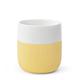 Royal Copenhagen Fluted Contrast Caribbean 1062481 Porcelain Mug Yellow/White 33cl Dimensions 8.5 cm x 8.5 cm x 10 cm