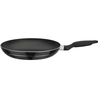 Bratpfanne GSW "Bratmeister", schwarz, H:5,6cm Ø:32cm, Pfannen, mehrfache, pflegeleichte Antihaft-Versiegelung.Ø 32 cm