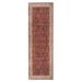 Brown/Red 96 x 31 x 0.039 in Area Rug - Charlton Home® Vintage Geometric Medallion Indoor Area or Runner Rug | 96 H x 31 W x 0.039 D in | Wayfair