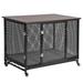 Tucker Murphy Pet™ Dog Crate Furniture Movable Side End Table Indoor Dog Kennel For Small Medium Large Dogs Double-Doors en Dog House w/ Cushion | Wayfair
