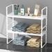 Prep & Savour Expandable Cabinet Shelf 16.54" To 27.17", Stackable Cupboard Stand Spice Rack Kitchen Bathroom Pantry Cupboard Home Office For Cups | Wayfair