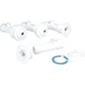 Kit hydromassage pour piscine liner - 27.5 cm - Blanc