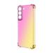 Ykohkofe For Galaxy Case Case Suitable Gasbag TPU Flexible S22 Phone Soft Colorful Rainbow Gradient Phone Case Humixx compatible with 12 Case compatible with Case with Stand