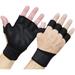Ventilated Weight Lifting Workout Gloves with Built-in Wrist Wraps for Men and Women - Great for Gym Fitness Cross Training Hand Support & Weightlifting BlackC