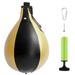 OWSOO Boxing Speed Ball PU Leather MMA Muay Thai Training Striking Bag Kit Boxing Punch Ball with Inflator Pump