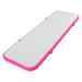 Inflatable Gymnastics Tumbling Pad Mat Floor Tumbling Mat W/ Pump 10cm/4in Thickness Pink