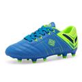 Dream Pairs Kids Girls & Boys Soccer Shoes Outdoor Soccer Cleats Trainers Shoes 160471-K Royal/Lemon/Green Size 1