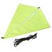 BESTONZON 1pc Triangle Sun Shade Sail Folding Canopy UV Block for Outdoor Camping